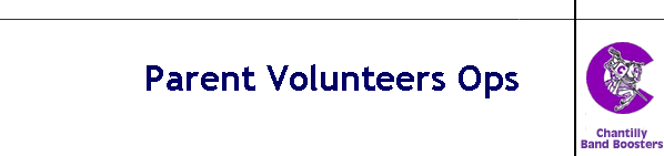 Parent Volunteers Ops