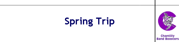 Spring Trip